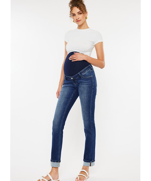 The Straight Fit Waistband Jean