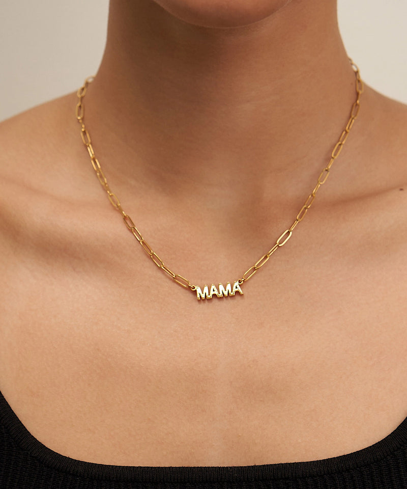 The Mama Paperclip Necklace