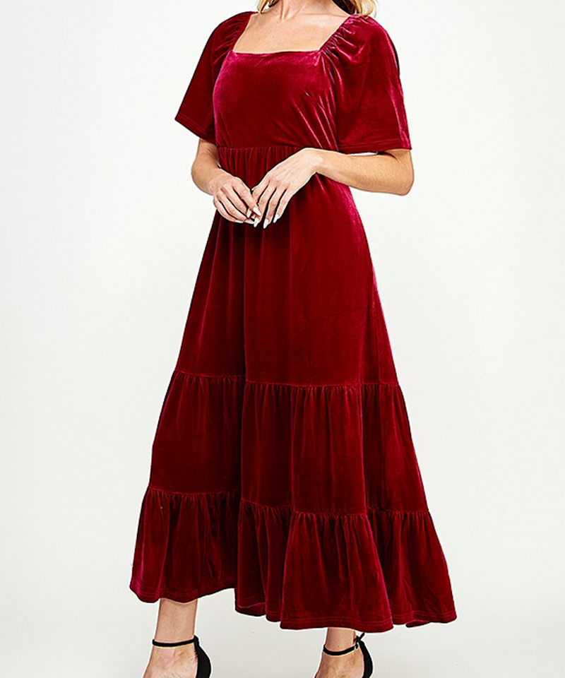 The Daphne Velvet Dress