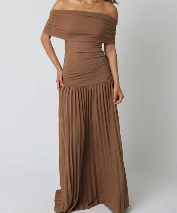 The Kennedy Dress (Chocolate)