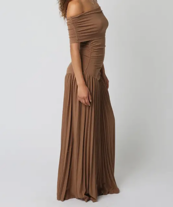 The Kennedy Dress (Chocolate)