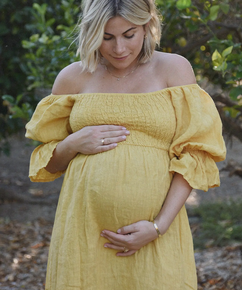 The Deia Dress (Sunflower)