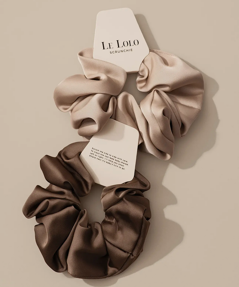 Breastfeeding Reminder Scrunchie (Beige)