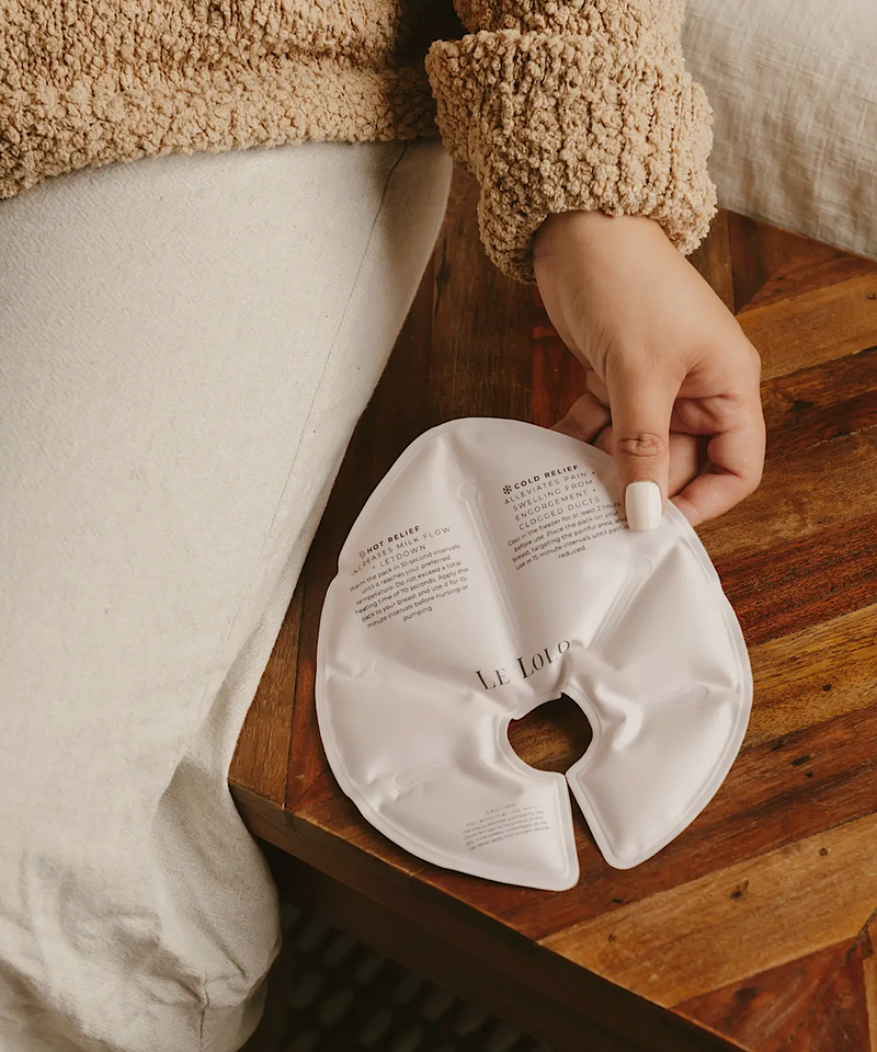 Hot & Cold Breast Therapy Packs Made For Breastfeeding