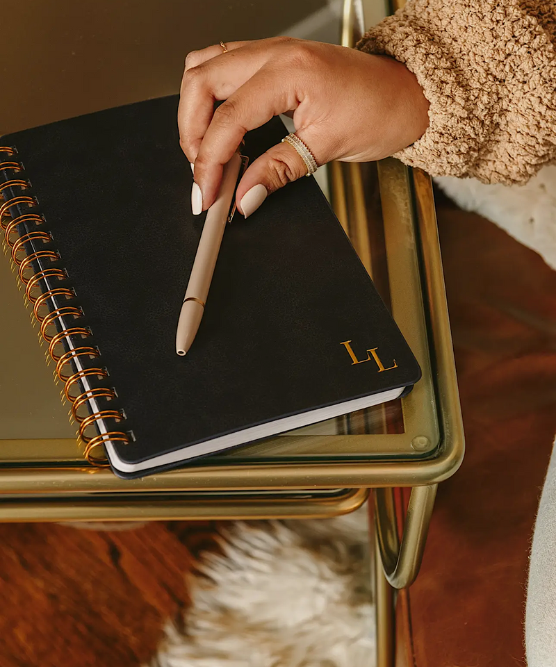 Journal: Journal Prompts For Mama + Daily Tracker For Baby