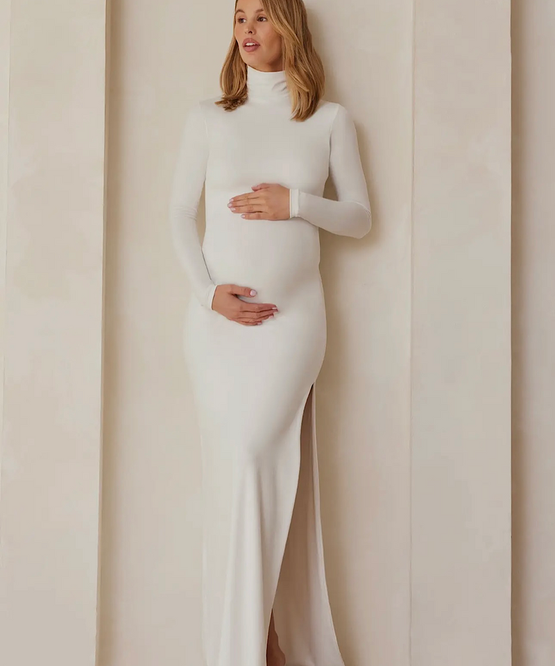 BUMPSUIT: The Monica Dress (Ivory)