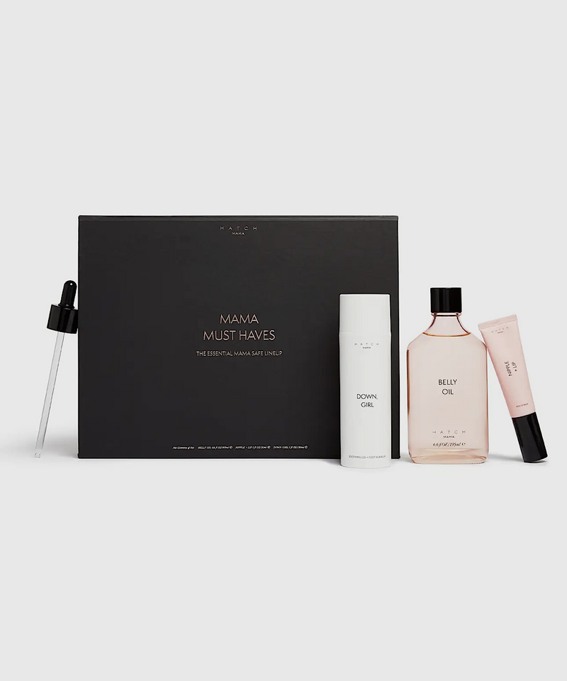 HATCH: Mama Must Haves - Belly Oil, Nipple+Lip & Down, Girl