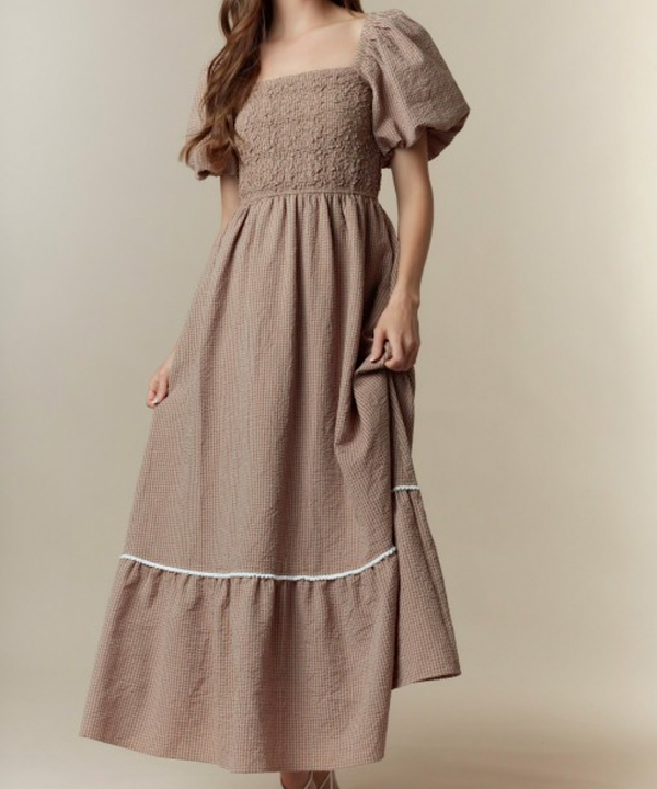 The Daphne Dress (Brown)