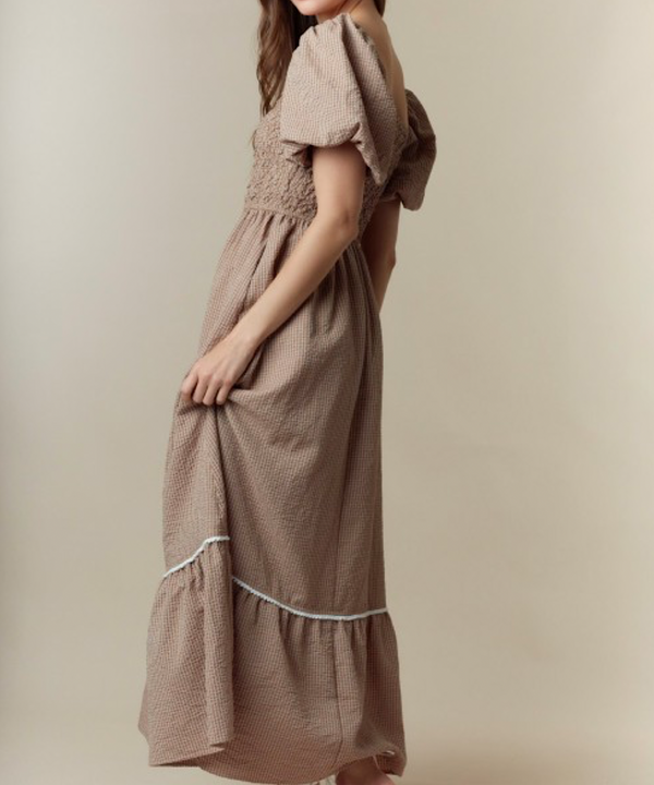 The Daphne Dress (Brown)