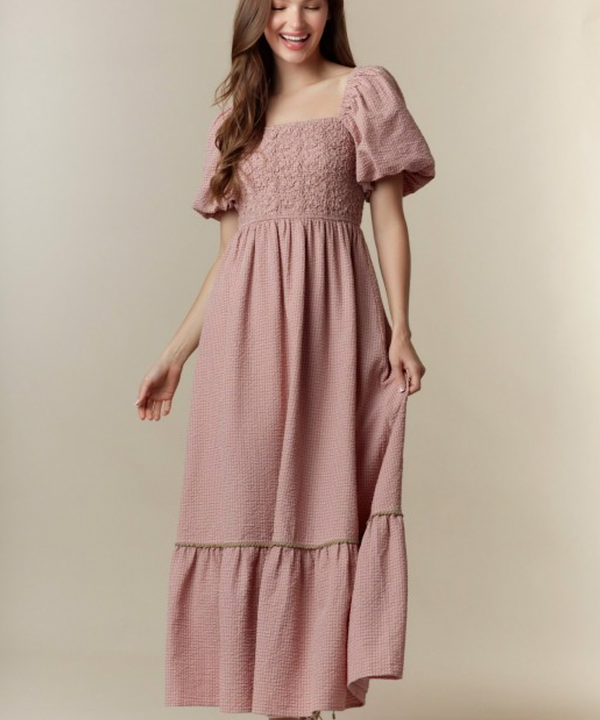 The Daphne Dress (Dusty Rose)