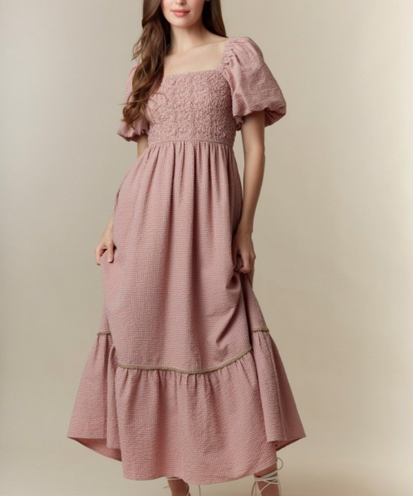 The Daphne Dress (Dusty Rose)