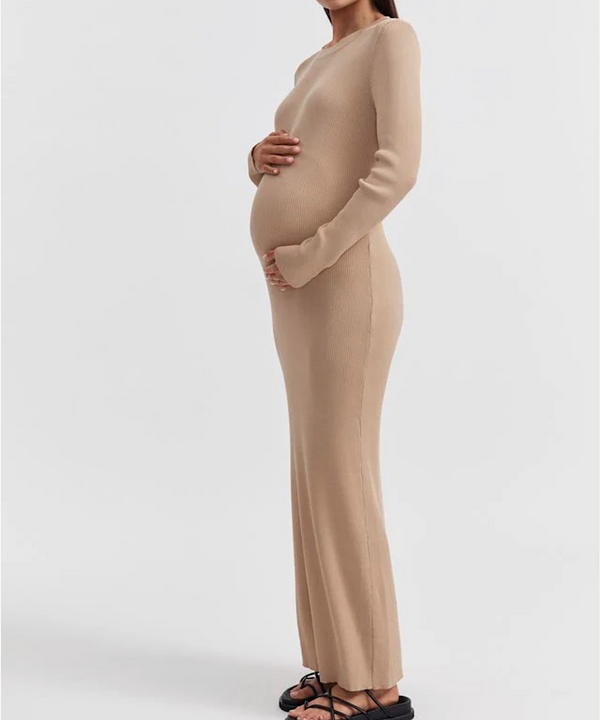 The LS Formentera Maxi Dress (Latte)