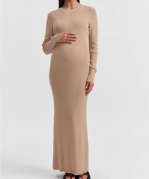 The LS Formentera Maxi Dress (Latte)