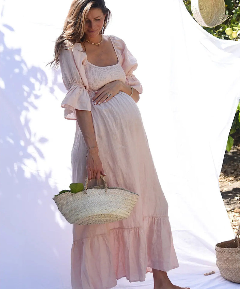 The Deia Dress (Blush)