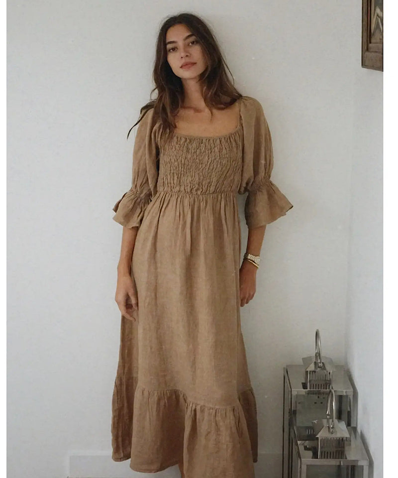 The Deia Dress (Rye)