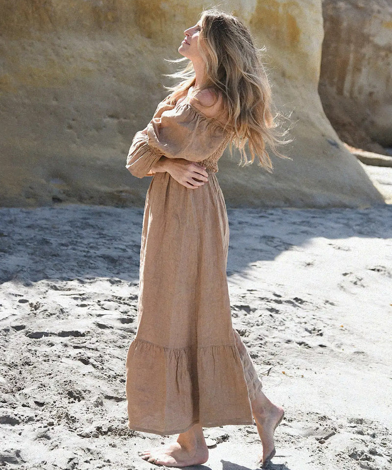 The Deia Dress (Blush)