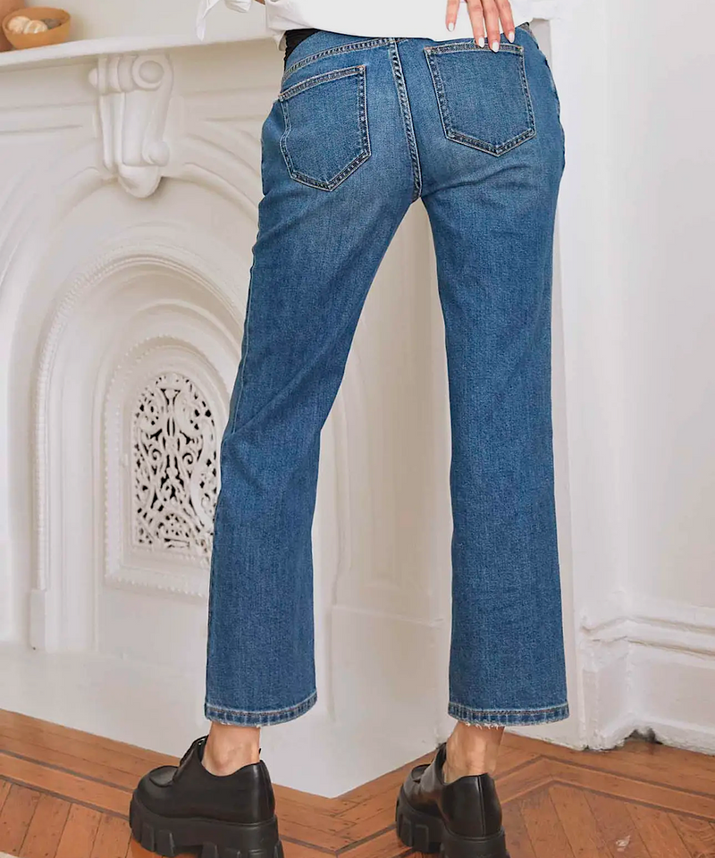 HATCH: The Over the Bump Straight Maternity Jean