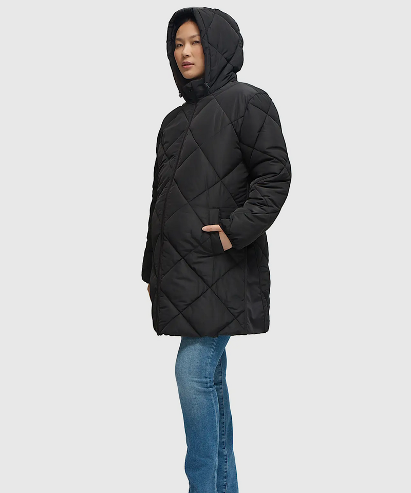 The Nest Puffer Coat w/ Insert (Black)