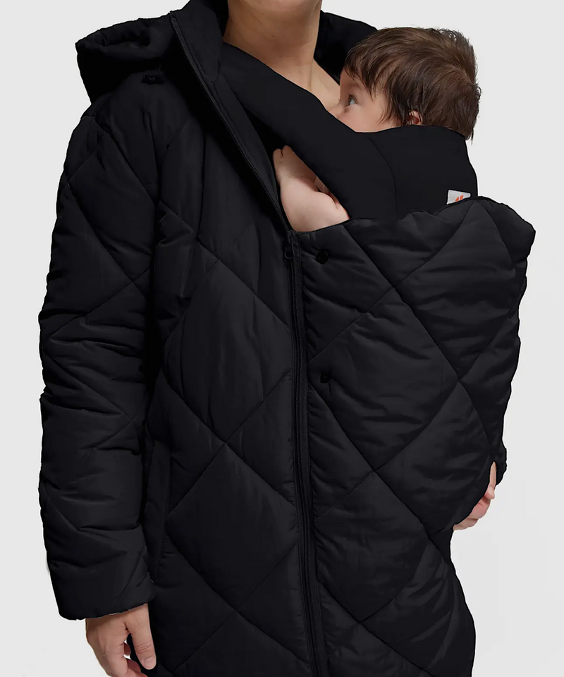 The Nest Puffer Coat w/ Insert (Black)