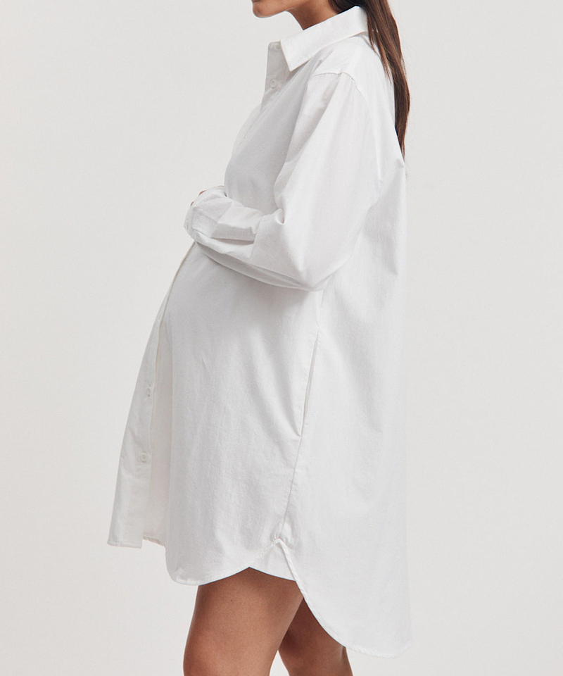 The Cotton Poplin Shirtdress