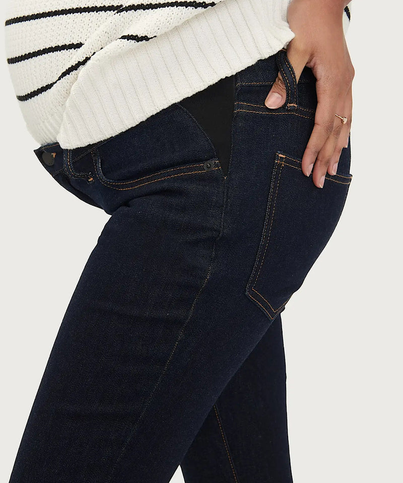 Hatch: The Slim Maternity Jean (Dark Denim)