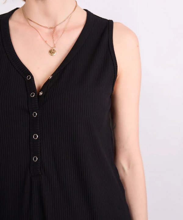 The Lounge Nursing Tank (Black)