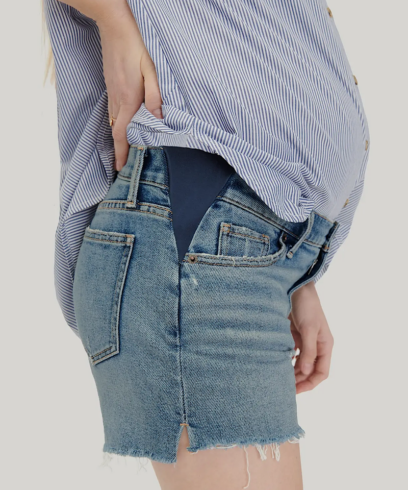 HATCH: The Cut Off Maternity Short