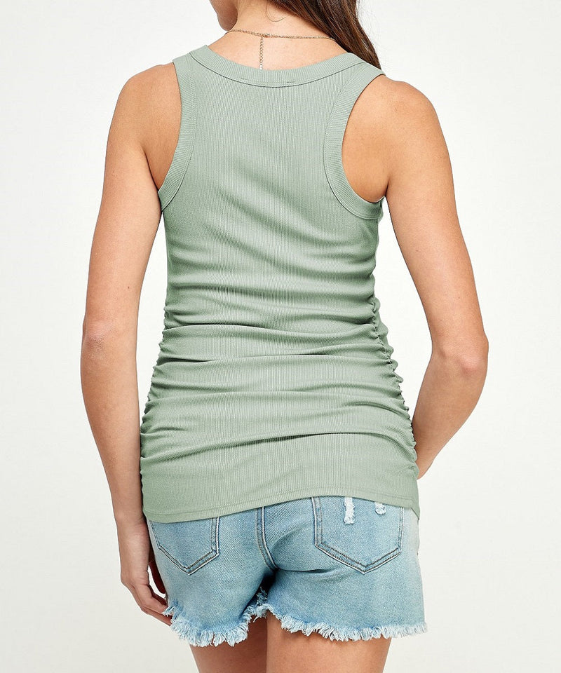 The Basic Tank (Olive Green)