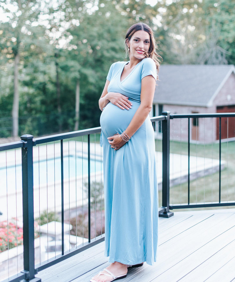 The Skylar Maternity Maxi Dress