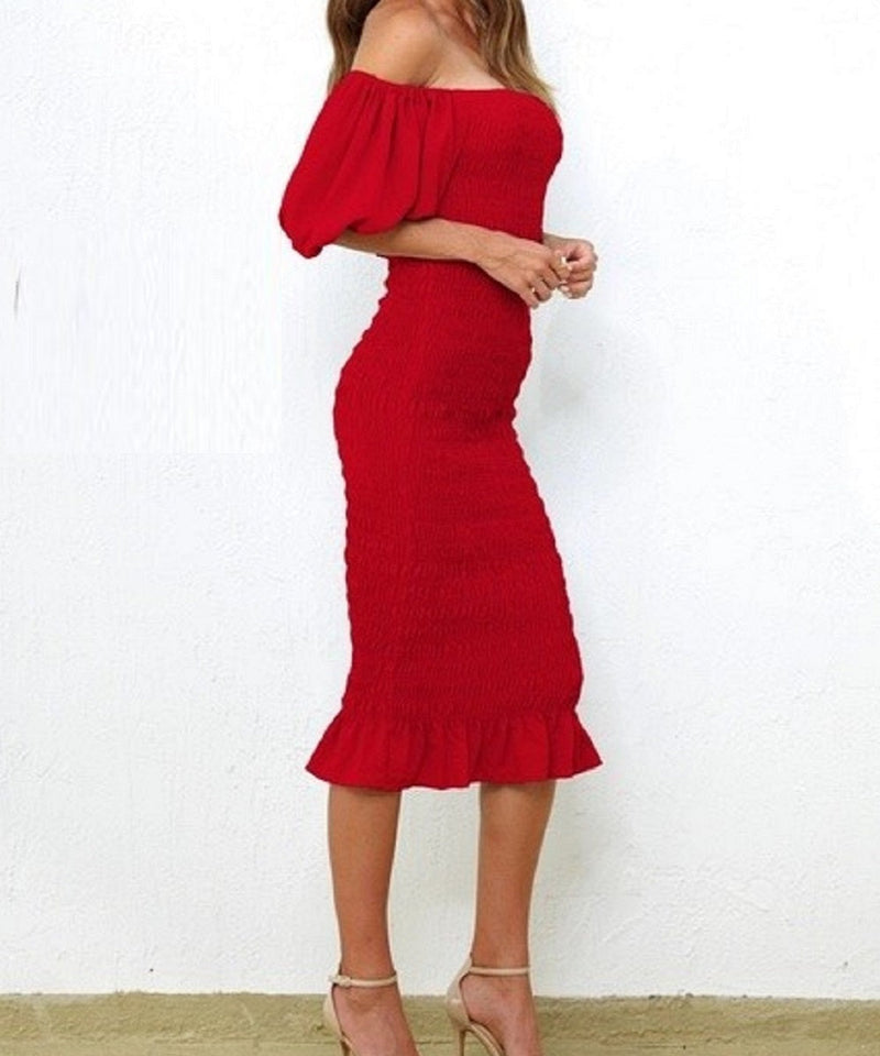 The Vivenne Dress (Siren Red)